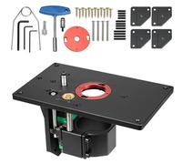 Table élévatrice pour fraiseuse à onglet, inversement, avec mécanisme de levage
