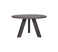 Table en bois noir Rhonda