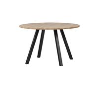 TABLO - Table de repas ronde en bois D 120 Marron