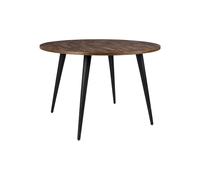 HAVANE - Table de repas ronde en bois marron Marron
