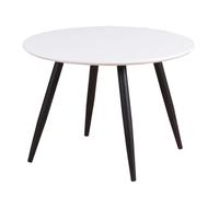 Table Enfant Design Plaza 60cm Blanc & Noir