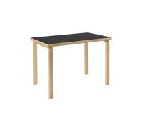 Table Enfant Rectangulaire Artek Aalto 80B Noir