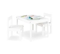 Table Enfant Sinna Blanc 64x50cm + 2 Chaises