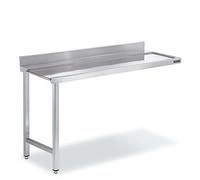 Table Entrée/Sortie en Inox Murale Sans Étagère - Distform