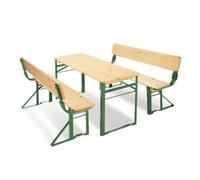 Table et bancs pour enfant Sepp avec dossiers