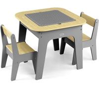 Table et chaise enfant Milly Mally Olaf Blocks Dark Grey