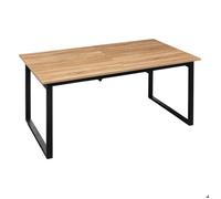 Table extensible 6/8 personnes effet chêne naturel ""Aliaj"" - 5 five simply smart