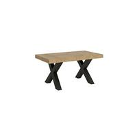 Table extensible 90x160/264 cm Traffic Chêne Nature cadre Anthracite - ITAMOBY