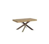 Table extensible 90x160/264 cm Volantis Chêne Nature cadre 4/C -