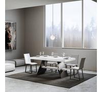 Table extensible 90x160/420 cm structure Baita Anthracite