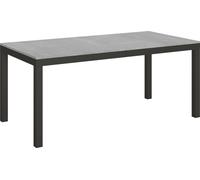 Table Extensible 90X180/284 Cm Everyday Evolution Ciment Structure Anthracite