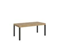 Table extensible 90x180/440 cm Everyday Chêne Nature cadre Anthracite -