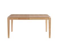 Table extensible rectangulaire en bois clair l150-180 cm bolly