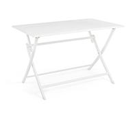 Table pliante. Elin 110X70 Blanc Lh30