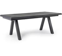 Table extérieure Krion anthracite 205/265 x 103 x h78 cm