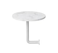 Table Flottante Ronde Murale, Bureau d'accent en Bois d'économie d'espace pour Le café, Restaurant, Bar et Maison, Design Minimaliste élégant