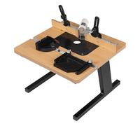 Table Fraisage Affleureuse Table Defonceuse Bois Router Table Travail Bois Établi Fraisage Aluminium MDF Guide Réglable Poussière Collecte Coupe Sciage Serrage Atelier DIY 43x40cm 200kg