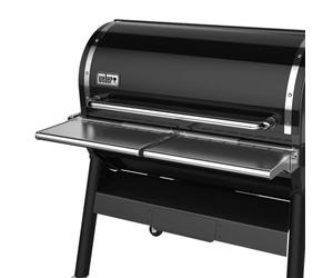Table frontale pliable en acier inoxydable Weber SmokeFire