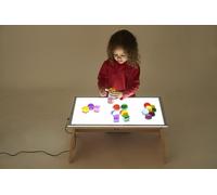 Table Happy Kidz adaptée au panneau lumineux LED rectangulaire 2140327007