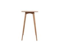 Table haute carrée frêne scandinave L60 cm BALTIK