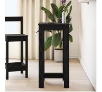 vidaXL Table de bar Chêne noir 51 x 50 x 103,5 cm bois d'ingénierie