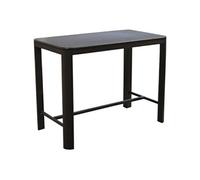 Table de jardin haute aluminium - EOS - L.140 x l.74 cm - 4 personnes