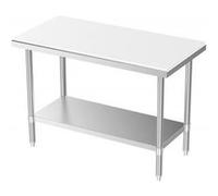 Table Inox de Découpe - Profondeur 700 - Combisteel - 700x700 inox G