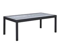 Habitat et Jardin Table de jardin en aluminium extensible Lagos 200/320 x 105 x 76 cm Gris
