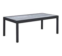 Table jardin en aluminium extensible ""Lagos"" - 200/320 x 105 x 76 cm - Gris