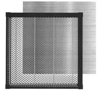 Table laser nid d'abeille 400 x 400 mm avec fonction de mesure pour machines de gravure CO2/diode/fibre