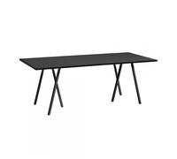 Table Loop Stand 200x92,5cm with painted ash veneer edge