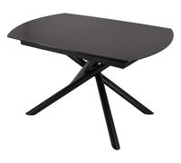 Table Madrid marron 130-190x90x76 100% céramique