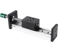 Table mobile à vis à billes et rails de guidage linéaires, course effective de 600 mm (vis à billes 1204)