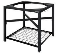 Table modulaire noire pour Big Green Egg 2XLarge avec plateau-grille inclus (san
