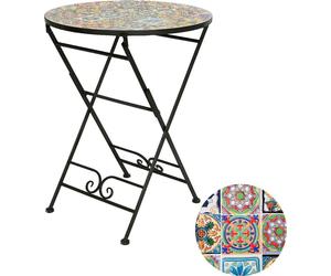 Table Mosaique Modèle Praga, Usage Extérieur. - Oem