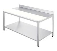Table Murale de Découpe avec Etagère Profondeur 700mm Distform 1 G