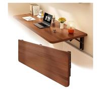 Table murale flottante pliante en bois pour petit déjeuner
