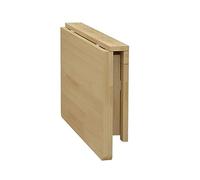Table murale pliable - Bureau de cuisine et de salle à manger peu encombrant, établi flottant multifonction pour bureau et maison, motif cactus 80 x 50 cm (31 x 19 cm)