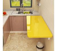 Table murale pliante flottante robuste pour cuisine, salle à manger, buanderie, gain de place, capacité de 70 kg (90 x 40 cm)