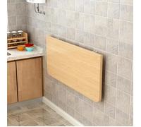 Table Murale Rabattable en Bois salle de bain - XUANYU - 60*30 cm - Pliable - Capacité de charge maximale 100Kg