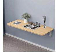 Table Murale Rabattable-MENGDA-Table Pliante-Convient pour la cuisine, le salon et la chambre-60 x 30 cm-Gain de Place