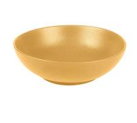Table Passion - Assiette creuse Vésuvio safran 19 cm (lot de 6)