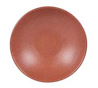Table Passion - Assiette creuse Vésuvio terra 19 cm (lot de 6)