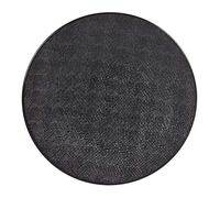 Table Passion - Assiette plate Vésuvio noir 27 cm (Lot de 6)