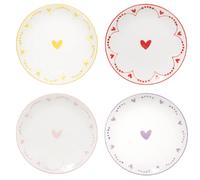Table passion Assiettes plates - Blanc