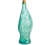 Bouteille Fish 1.1L Verre Vert Lagon