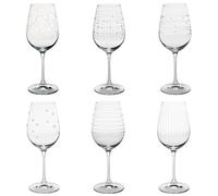 Table Passion - Coffret 6 verres à pied graphik 35 cl