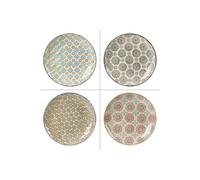 Table Passion – Coffret de 4 assiettes plates Bohème 26 cm