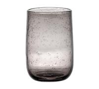 TABLE PASSION - Gobelet Perla bullé gris 25 cl (lot de 6)
