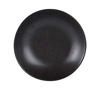 Table Passion - Grande assiette creuse Vesuvio noir 25 cm (lot de 6)